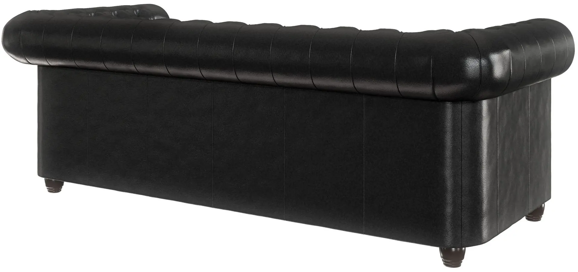 Canapea extensibila Inspira Furniture York 3 Seater 129x187 MG 13 (Black)