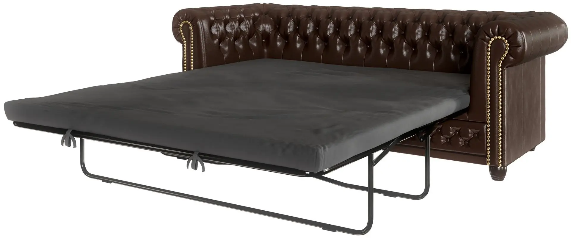 Canapea extensibila Inspira Furniture York 3 Seater 129x187 MG 14 (Chocolate)