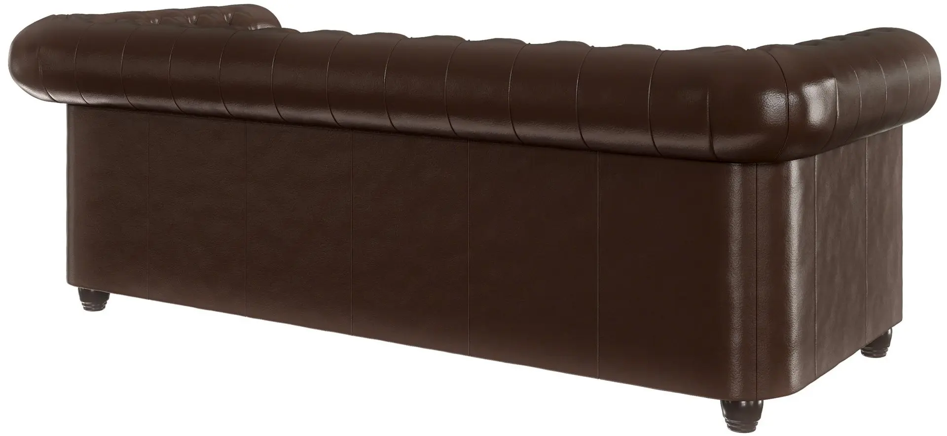 Canapea extensibila Inspira Furniture York 3 Seater 129x187 MG 14 (Chocolate)