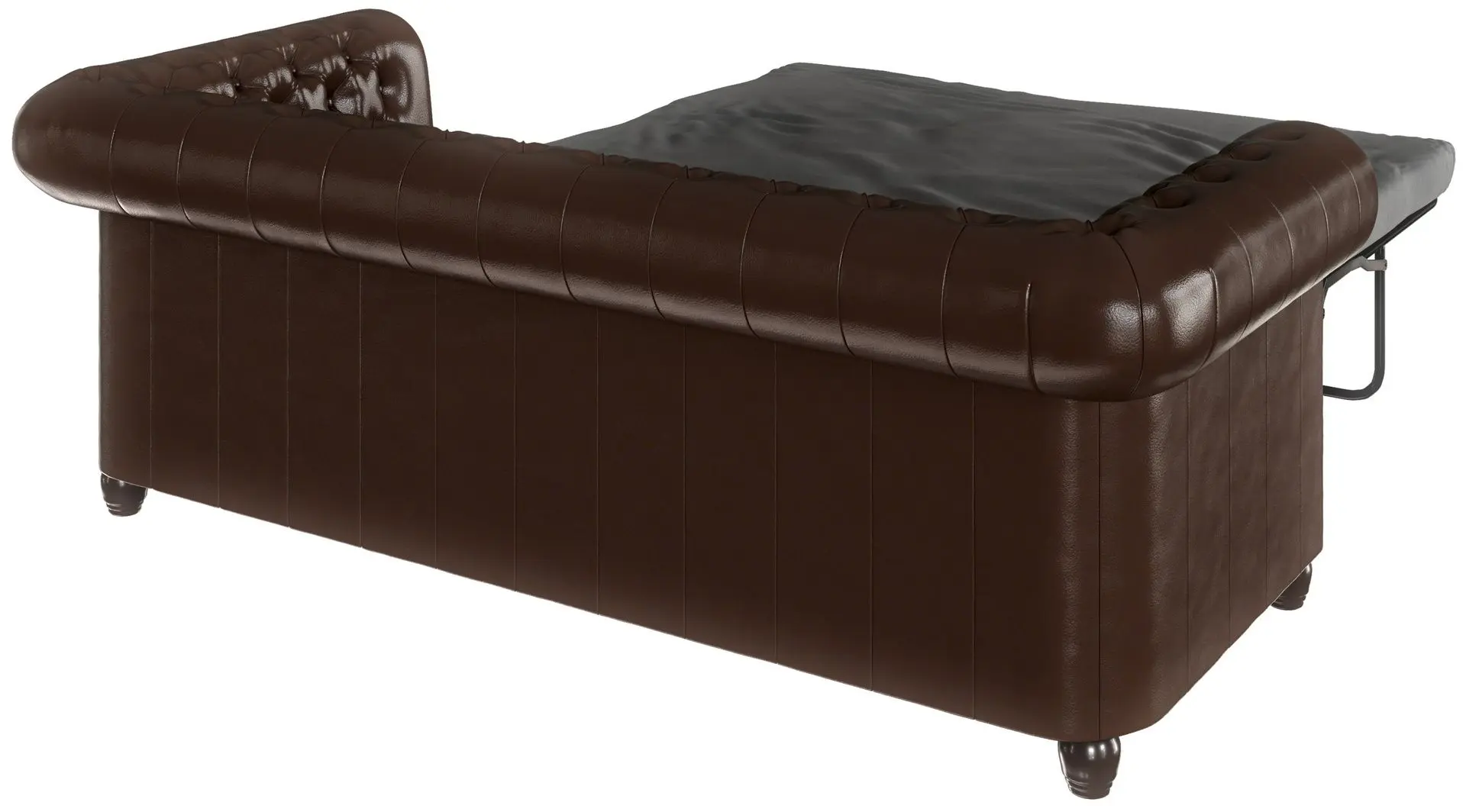 Canapea extensibila Inspira Furniture York 3 Seater 129x187 MG 14 (Chocolate)