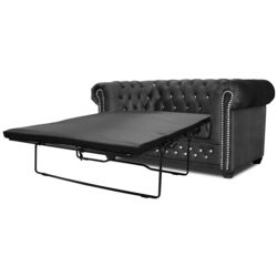 Canapea extensibila Inspira Furniture York Blink 2 Seater 81x187 MG 14 (Chocolate) Thumb