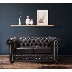 Canapea extensibila Inspira Furniture York Blink 2 Seater 81x187 MG 14 (Chocolate)