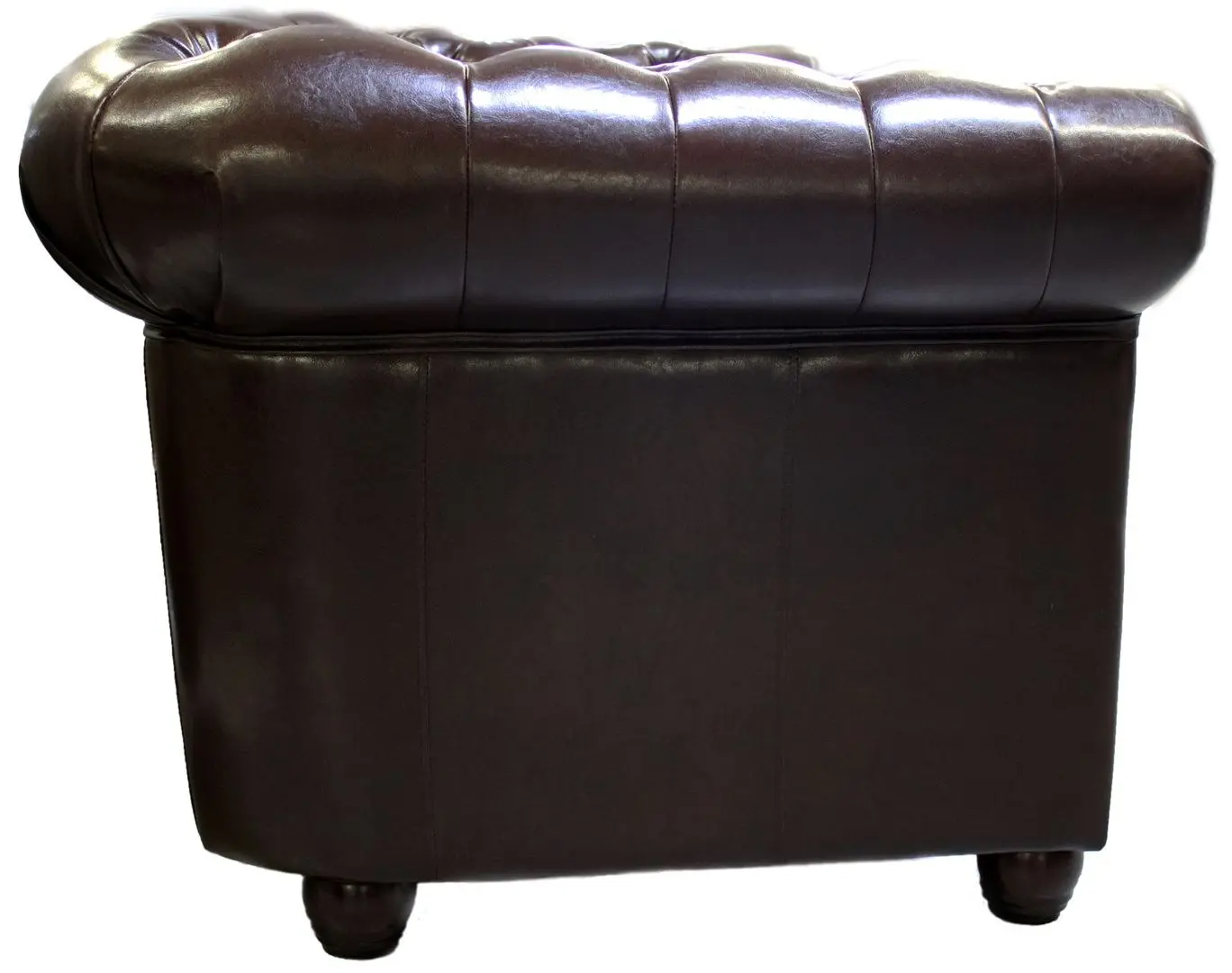 Canapea extensibila Inspira Furniture York Blink 2 Seater 81x187 MG 14 (Chocolate)