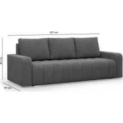 Диван Magnifico Meble Abrielle Abriamo 07 (Grey) Thumb