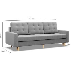 Canapea Magnifico Meble Elma Bonel Lux 2 (Beige) Thumb