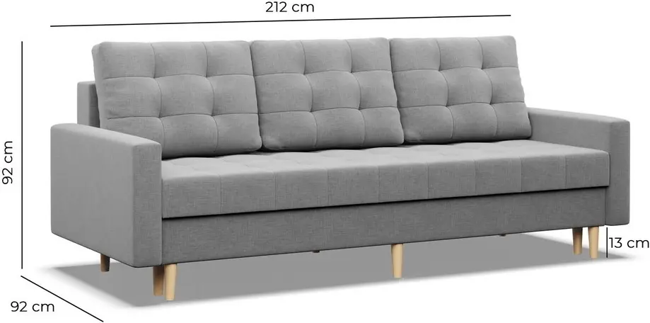 Canapea Magnifico Meble Elma Bonel Lux 2 (Beige)