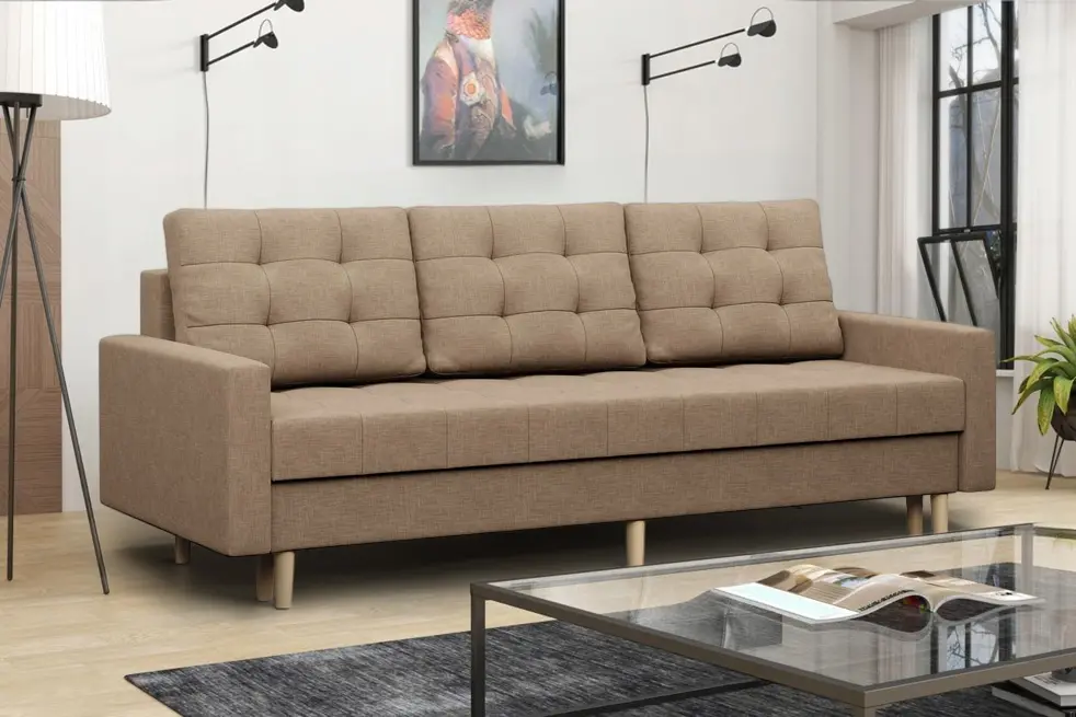 Canapea Magnifico Meble Elma Bonel Lux 2 (Beige)