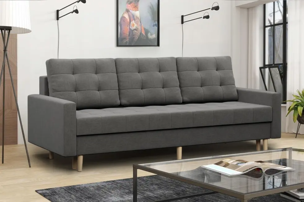 Canapea Magnifico Meble Elma Bonel Lux 6 (Dark Grey)