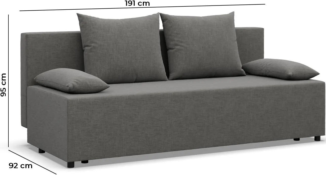 Диван Magnifico Meble Fermo Kronos 15 (Light Grey)