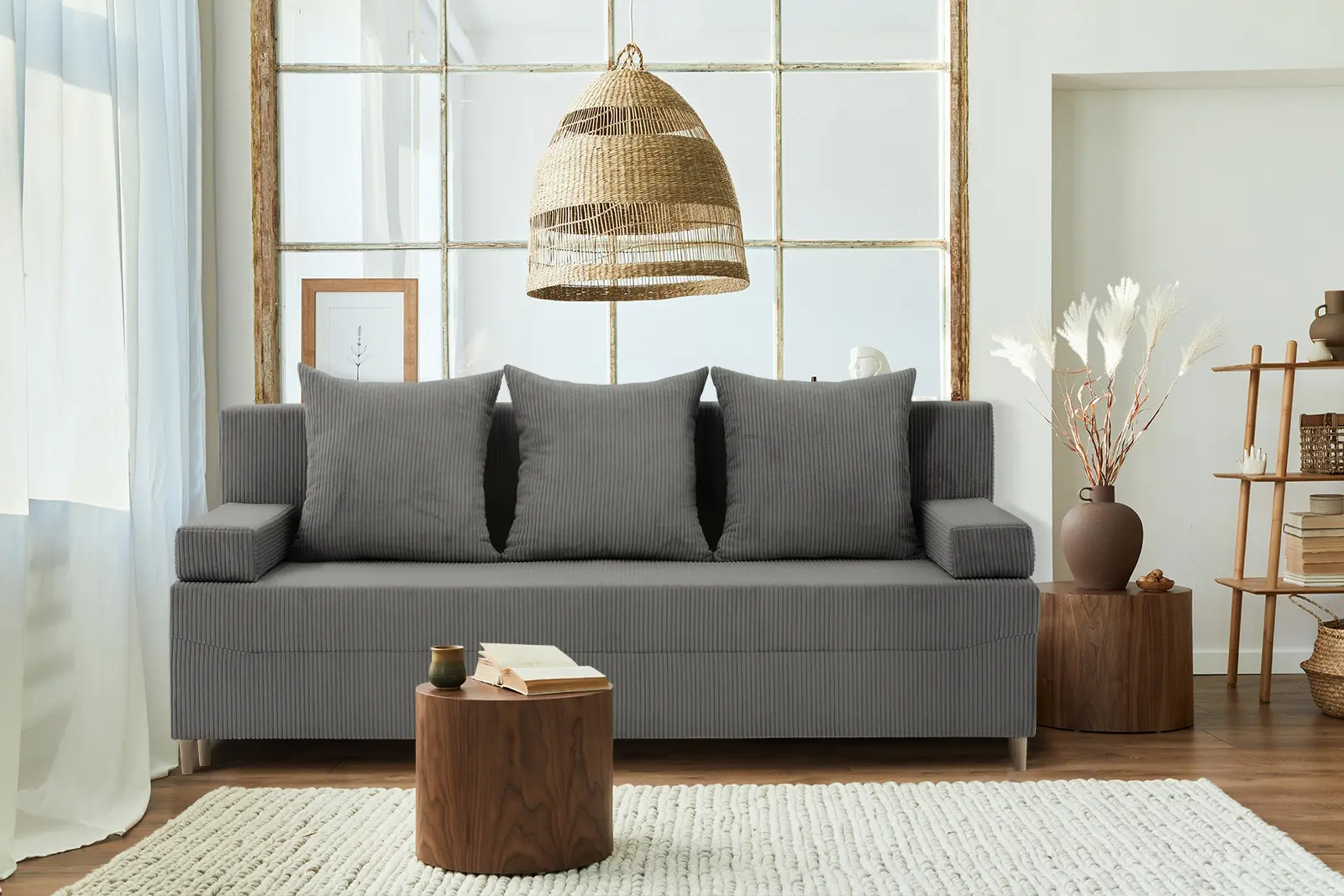 Диван Magnifico Meble Fireze Poso 022 (Dark Grey)