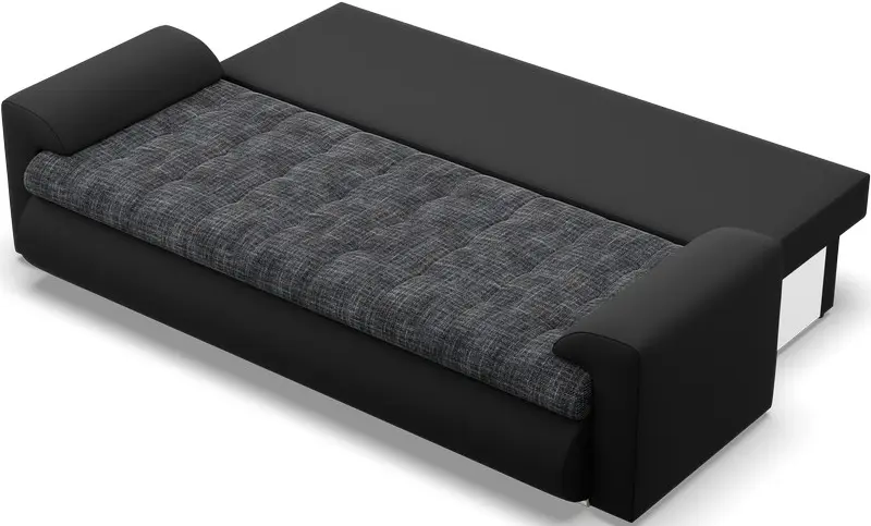 Диван Magnifico Meble Foresta Lawa 17/Real 11 (Dark Grey/Black)