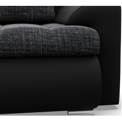 Диван Magnifico Meble Foresta Lawa 17/Real 11 (Dark Grey/Black) Thumb