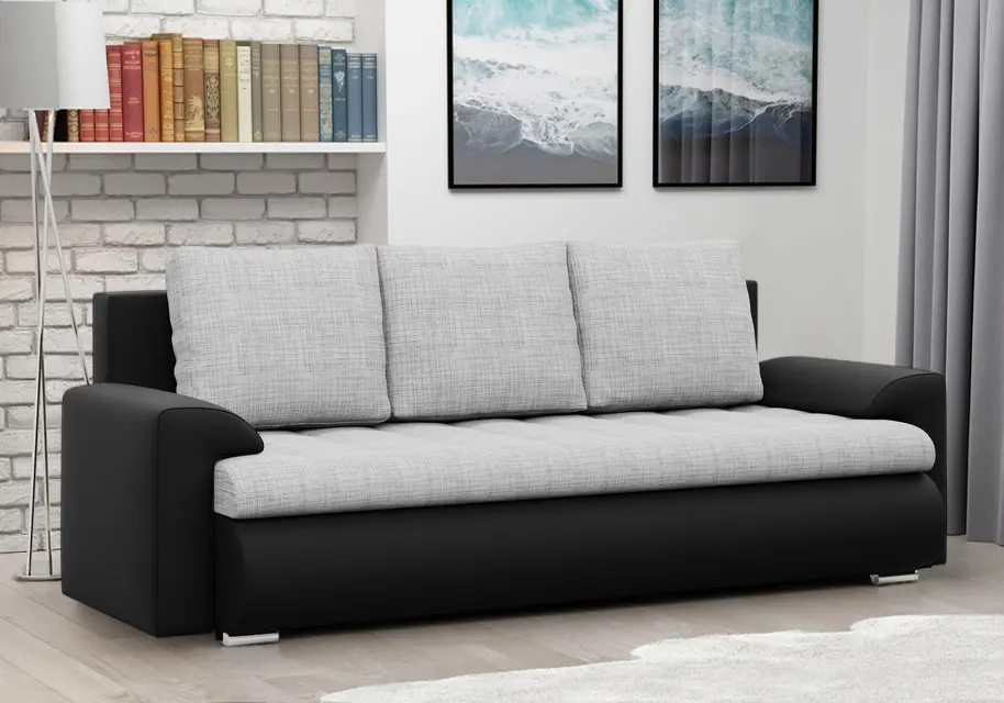 Canapea Magnifico Meble Foresta Lawa 9/Real 11 (Light Grey/Black)