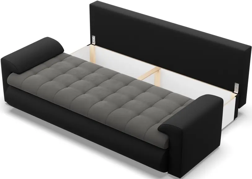 Диван Magnifico Meble Foresta Trinity 15/Real 11 (Dark Grey/Black)