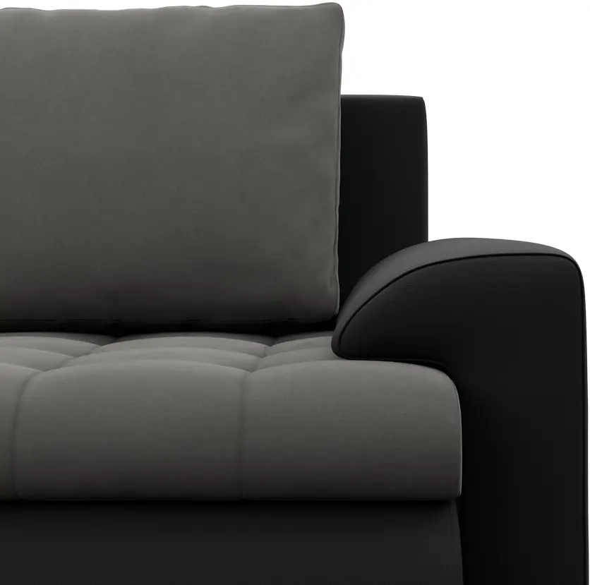 Диван Magnifico Meble Foresta Trinity 15/Real 11 (Dark Grey/Black)