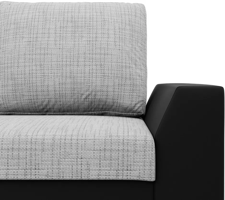 Диван Magnifico Meble Lugo Lawa 09/Real 11 (Light Grey/Black)