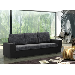 Диван Magnifico Meble Lugo Lawa 17/Real 11 (Dark Grey/Black)