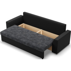 Диван Magnifico Meble Lugo Lawa 17/Real 11 (Dark Grey/Black) Thumb