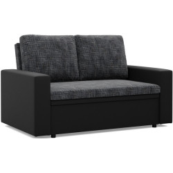 Диван Magnifico Meble Luna 148x90x87 Lawa 17/Real 11 (Dark Grey/Black) Thumb