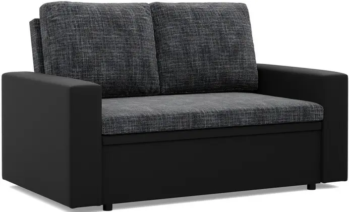 Диван Magnifico Meble Luna 148x90x87 Lawa 17/Real 11 (Dark Grey/Black) - 2