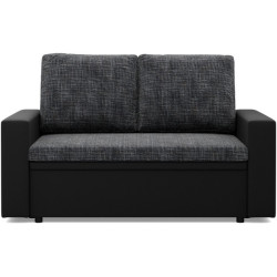 Диван Magnifico Meble Luna 148x90x87 Lawa 17/Real 11 (Dark Grey/Black) Thumb