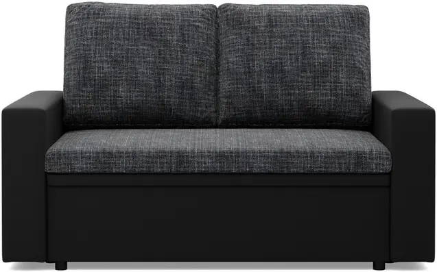 Диван Magnifico Meble Luna 148x90x87 Lawa 17/Real 11 (Dark Grey/Black) - 3