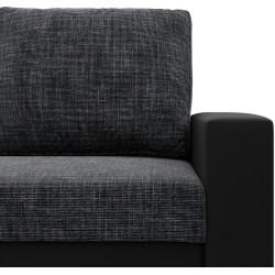 Диван Magnifico Meble Luna 148x90x87 Lawa 17/Real 11 (Dark Grey/Black) Thumb