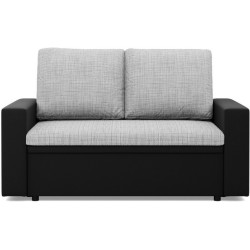 Диван Magnifico Meble Luna 148x90x87 Lawa 9/Real 11 (Light Grey/Black) Thumb