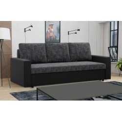 Canapea Magnifico Meble Luna Lawa 17/Real 11 (Dark Grey/Black)