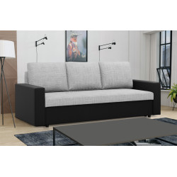 Canapea Magnifico Meble Luna Lawa 9/Real 11 (Light Grey/Black)