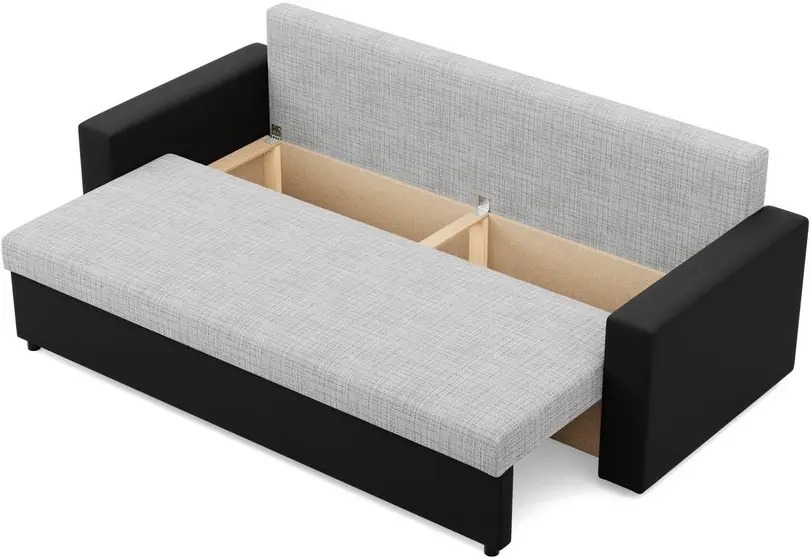 Canapea Magnifico Meble Luna Lawa 9/Real 11 (Light Grey/Black)