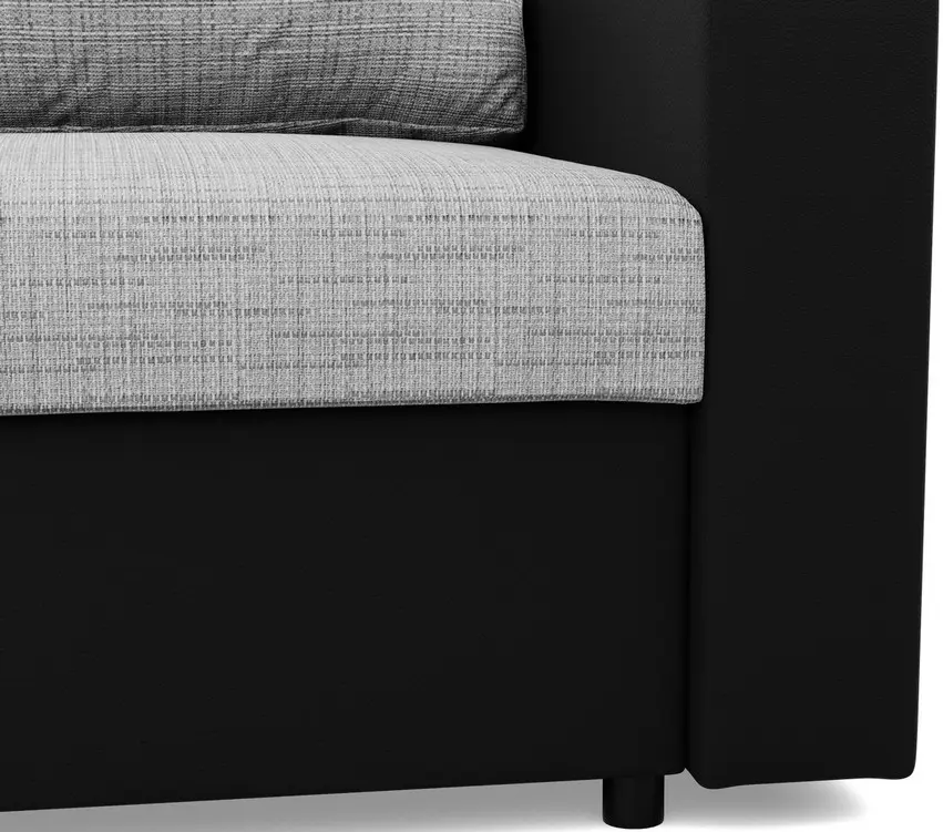 Canapea Magnifico Meble Luna Lawa 9/Real 11 (Light Grey/Black)