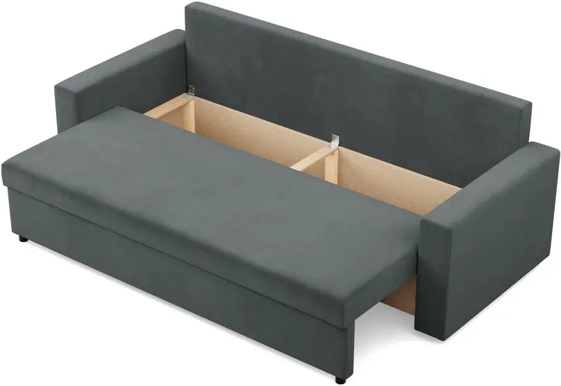 Диван Magnifico Meble Neo Straight Bonell Kronos 34 (Dark Grey)