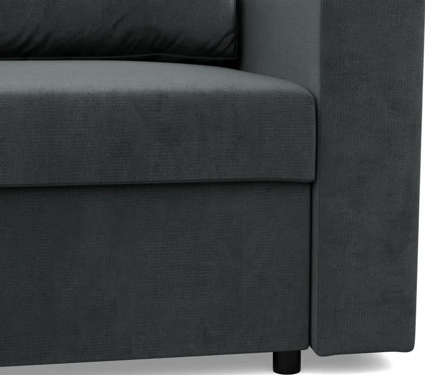 Диван Magnifico Meble Neo Straight Bonell Kronos 34 (Dark Grey)