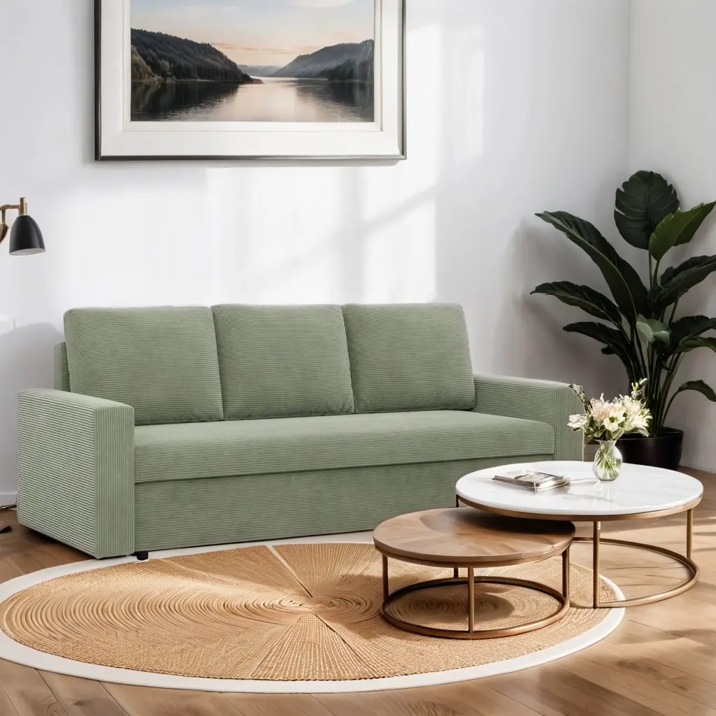 Диван Magnifico Meble Neo Straight Bonell Poso 047 (Olive)