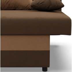 Canapea Magnifico Meble Nola Bonell Mikrofaza 20/Mikrofaza 48 (Brown/Cappuccino) Thumb