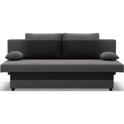 Canapea Magnifico Meble Nola Bonell Mikrofaza 27/Mikrofaza 15 (Grey/Black) Thumb