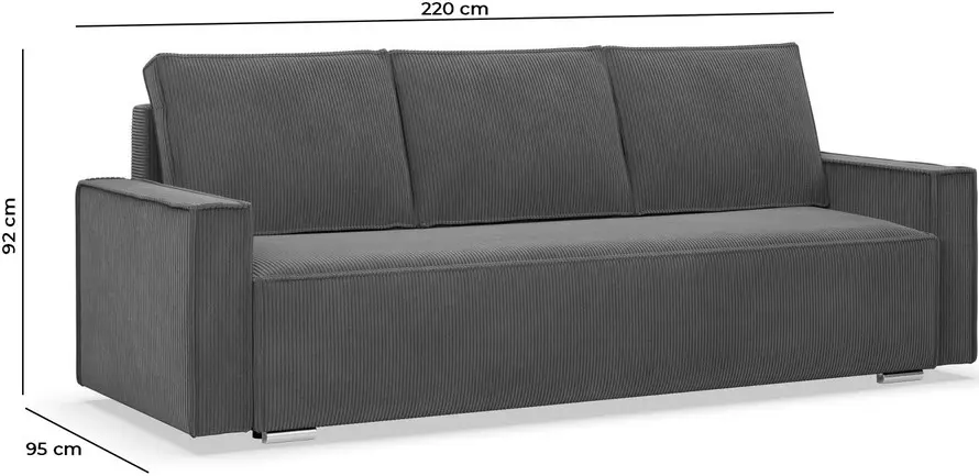 Диван Magnifico Meble Noto Poso 055 (Light Grey)