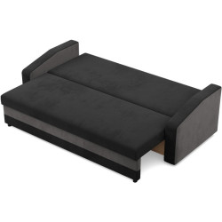 Canapea Magnifico Meble Orion Bonell Mikrofaza 15/Mikrofaza 27 (Black/Grey) Thumb