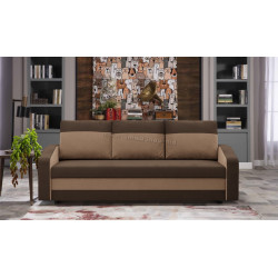 Canapea Magnifico Meble Orion Bonell Mikrofaza 20/Mikrofaza 48 (Brown/Cappuccino)