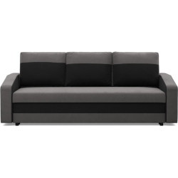 Canapea Magnifico Meble Orion Bonell Mikrofaza 27/Mikrofaza 15 (Grey/Black) Thumb