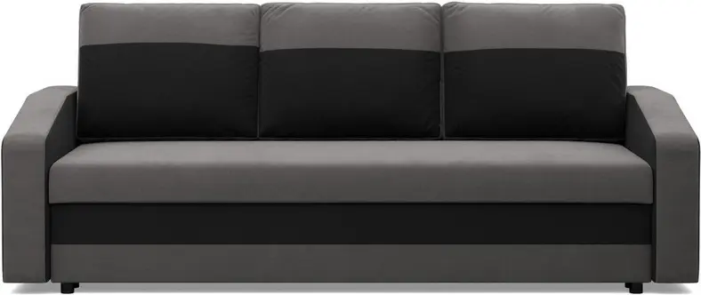 Canapea Magnifico Meble Orion Bonell Mikrofaza 27/Mikrofaza 15 (Grey/Black) - 3