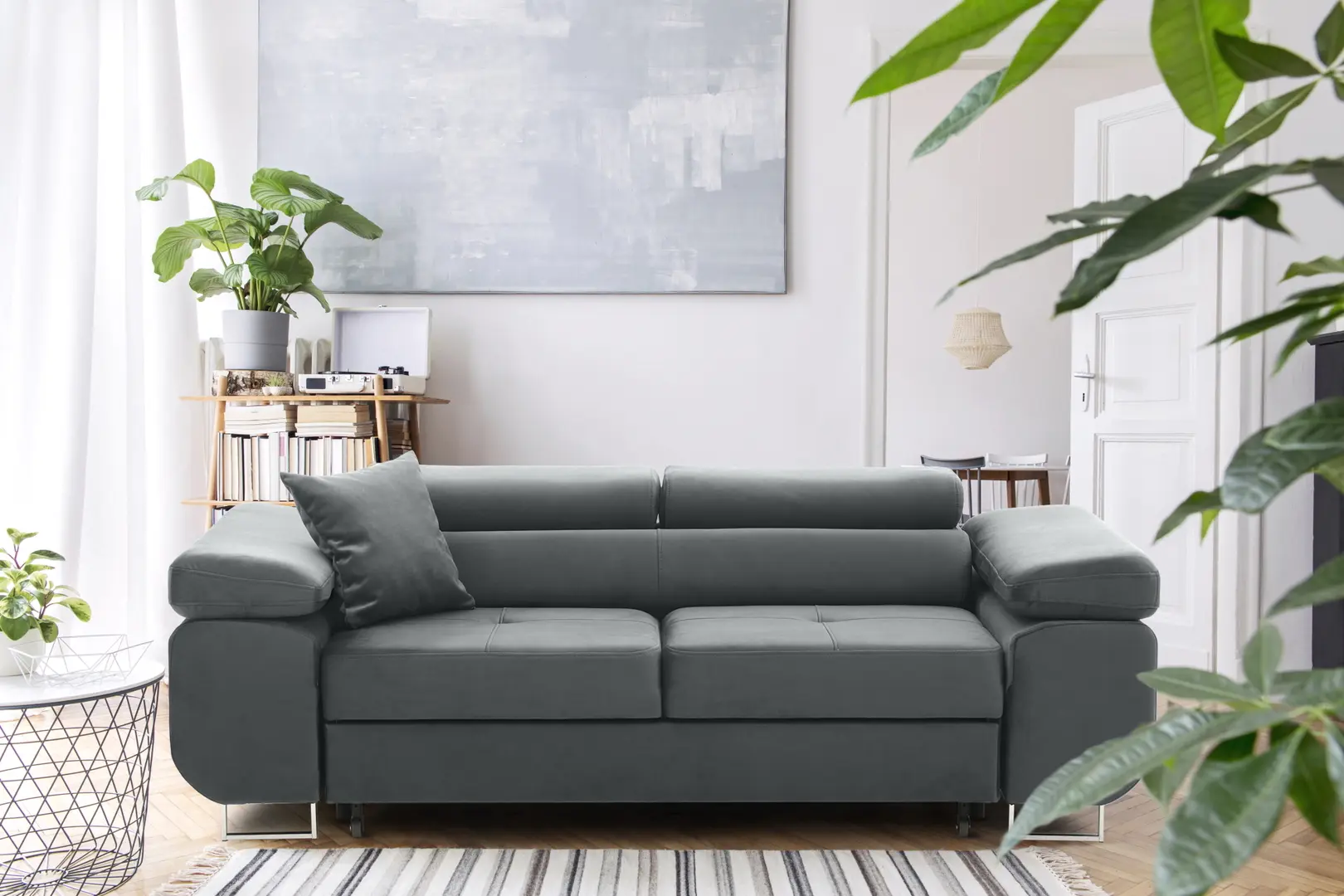 Canapea Magnifico Meble Rigatto SF Kronos 34 (Dark Grey)