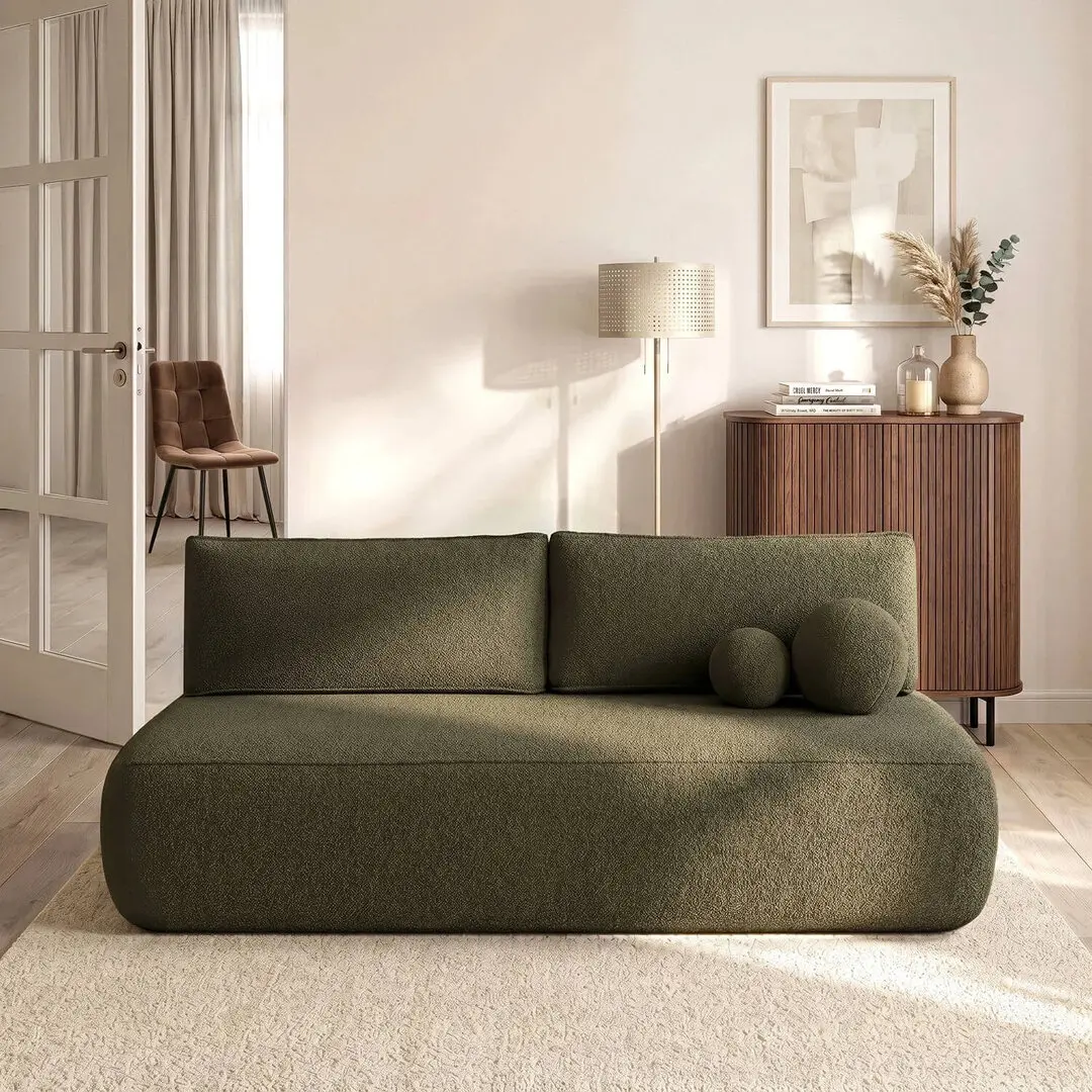 Диван Mebel Elite Arveto Boucle (Olive)