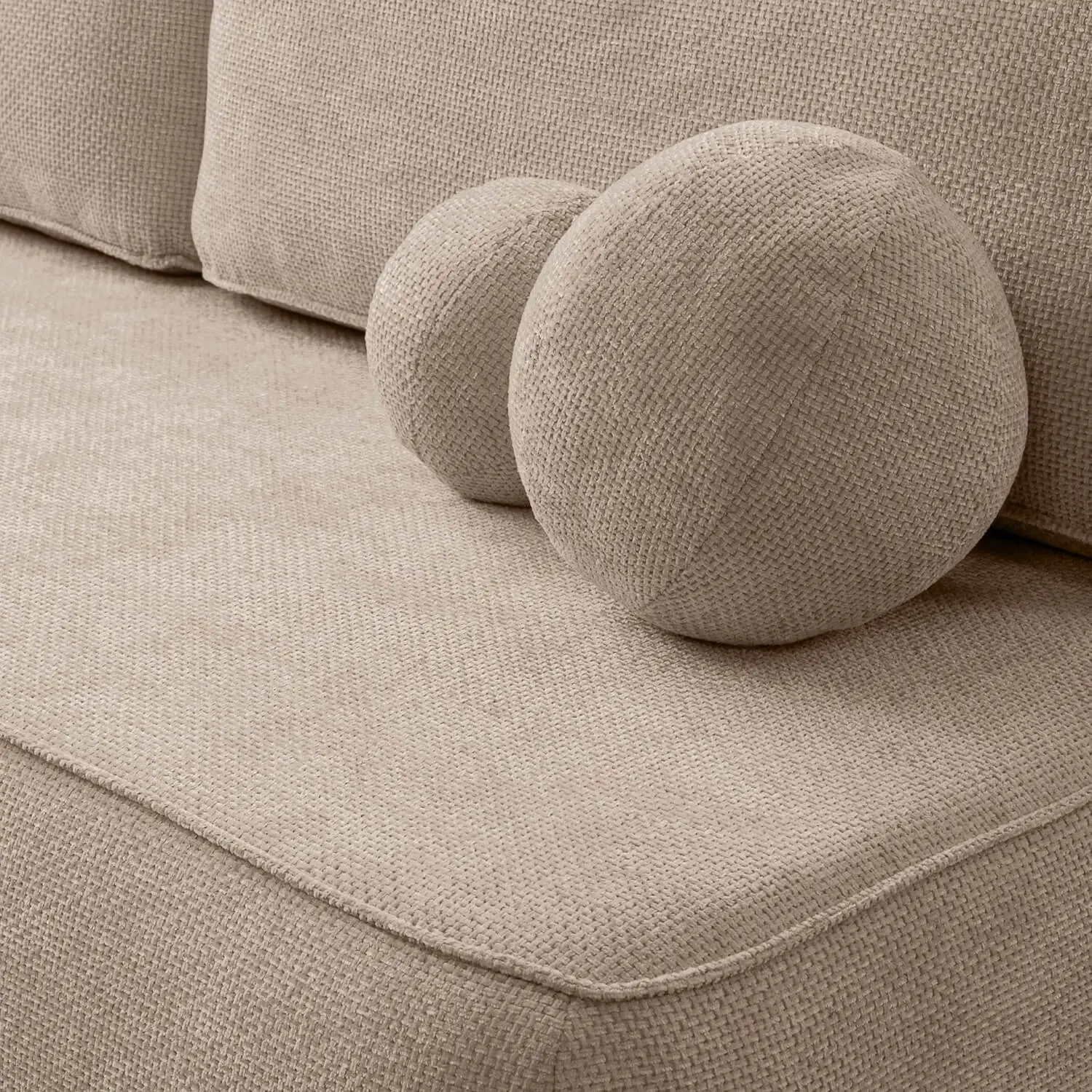 Canapea Mebel Elite Arveto Chenille (Beige) - 5