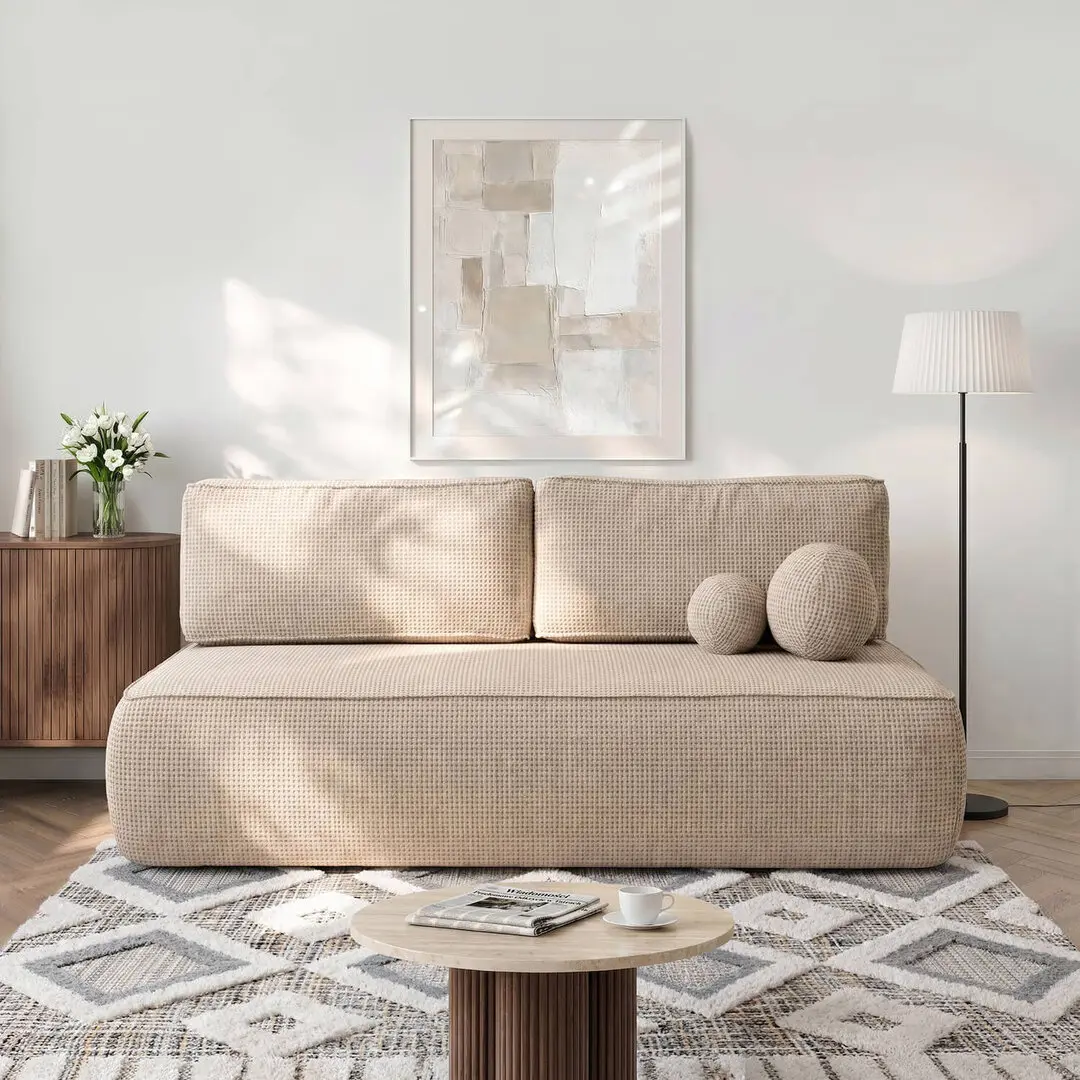Canapea Mebel Elite Arveto Chenille (Beige)