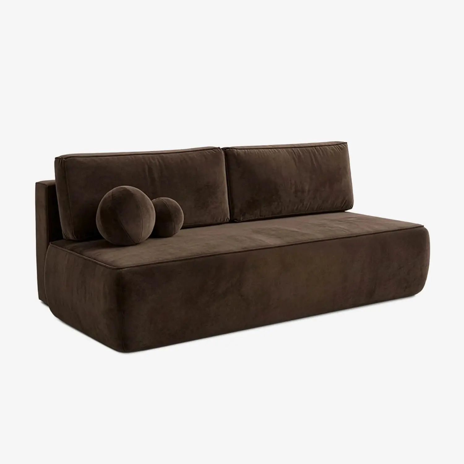 Диван Mebel Elite Arveto Velour (Brown) - 2