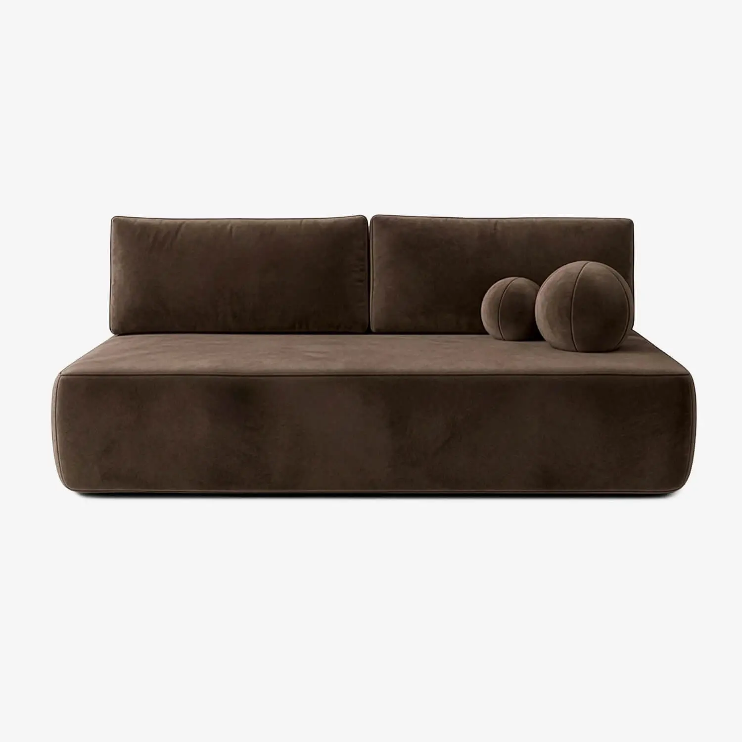 Диван Mebel Elite Arveto Velour (Brown) - 3