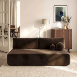Диван Mebel Elite Arveto Velour (Brown)