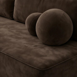 Диван Mebel Elite Arveto Velour (Brown) Thumb